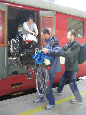 Fahrradmitnahme Bahn Tschechien