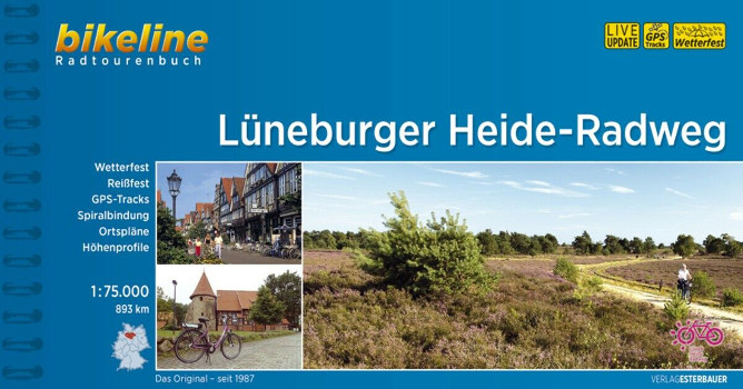 Bikeline Lueneburger-Heide-Radweg