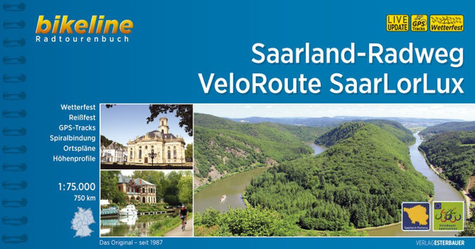 Radtourenbuch bikeline SaarLorLux