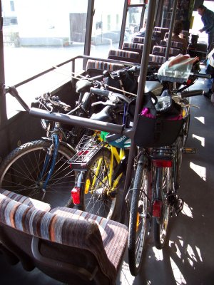 Fahrradtransport Bus Koenigtstein - Rosental 