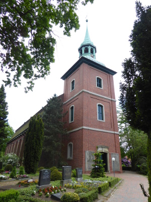 Elbe Kirche Ochsenwerder 01