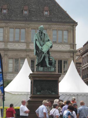 Strasbourg Gutenberg-Denkmal