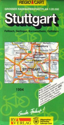 Fahrradstadtplan Stuttgart