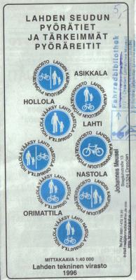Radwanderkarte Finnland
