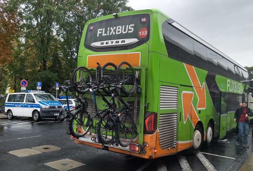 Fahrradmitnahme im Flixbus Mestre - Dresden 2