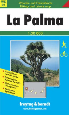 Wander- und Freizeitkarte Freytag La Palma