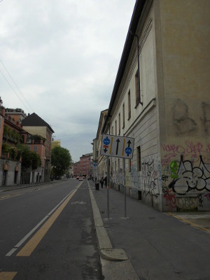 Italien Radweg Mailand 1
