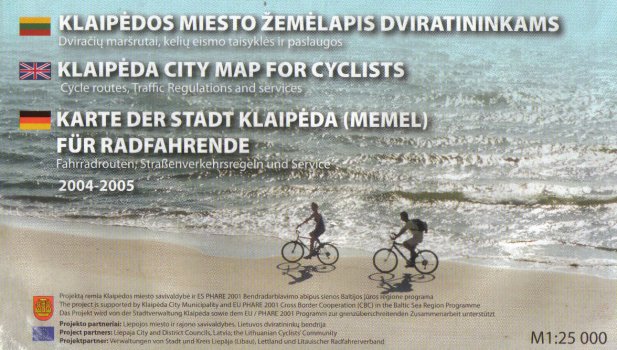 Fahrradstadtplan Klaipeda