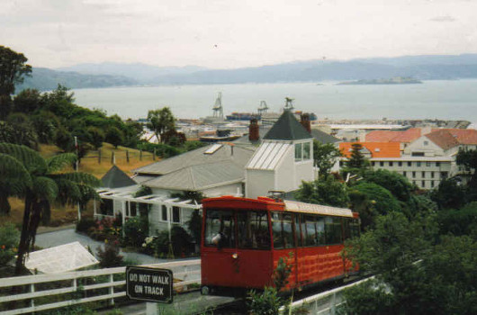 Neusseland Wellington Cable car