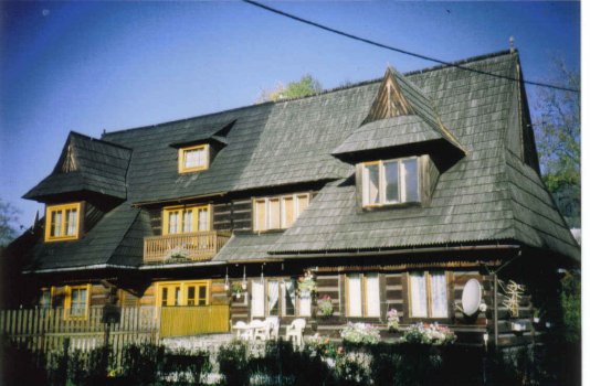 Radwandern Tatra Holzhaus 1
