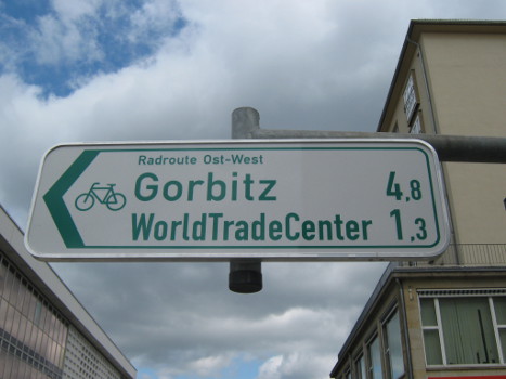 Fahrradwegweiser DD Gorbitz