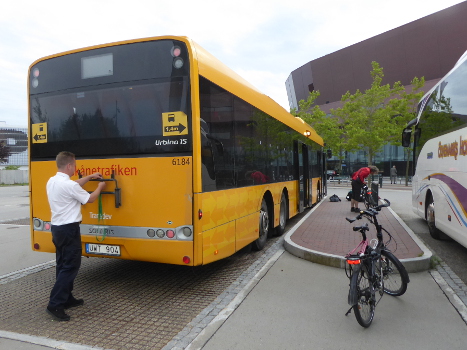 Fahrradtransport SEV Bus 8