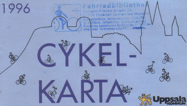 Fahrradstadtplan Uppsala