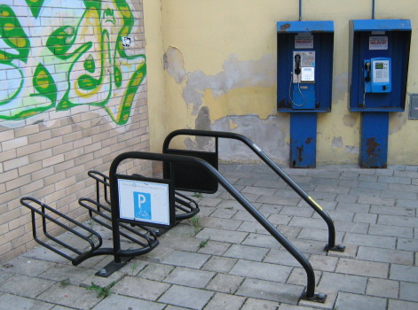 Fahrradparkplatz Bratislava