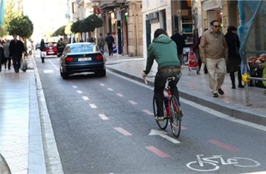 Spanien Fahrradstrasse 1