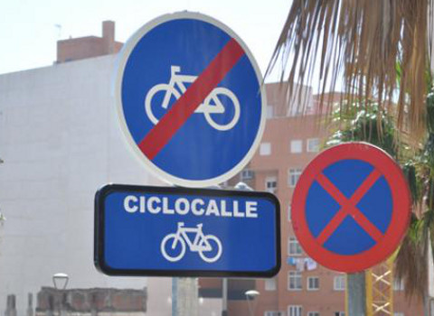 Spanien Fahrradstrasse 3