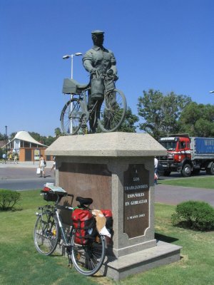 Denkmal Fahrrad Spanien